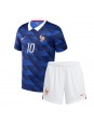 Frankrike Kylian Mbappe #10 Replika Hemmakläder Barn VM 2026 Kortärmad (+ byxor)